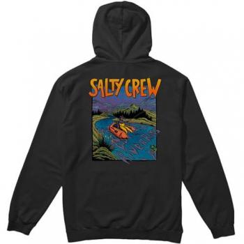 Sudadera River Rats Salty Crew con Capucha Negra M