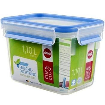 Emsa Clip & Close Conservador Hermético Rectangular 1,1 L