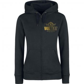 Volbeat Servant of the Mind Girl‑Kapuzenjacke Schwarz XL