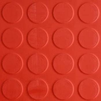 Lestare | Pavimento Círculos 3mm | 1,00x15 Metros | rojo