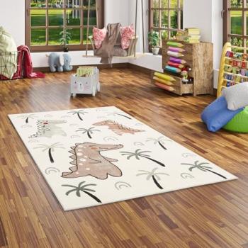 Tapis Dinosaures Rigolos pour Enfants 120x170 cm
