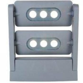 LED Spot Wandlicht 3×Watt, doppelte Ausrichtung, Si‑Chip