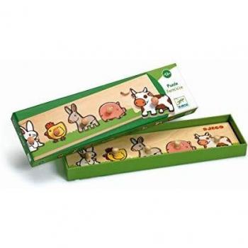 Wooden Puzzle Farm'n'Co by Djeco