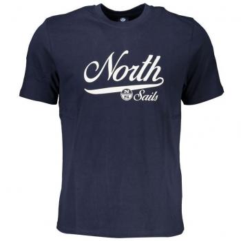 Blue Printed Logo T-Shirt