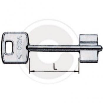 Clé Cisa 00100.001 pour Portes de Sécurité