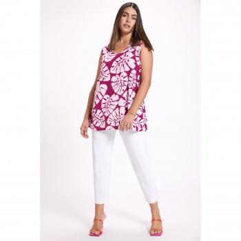 Top Taglio Svasato Rosa Donna 60/62 – Ulla Popken