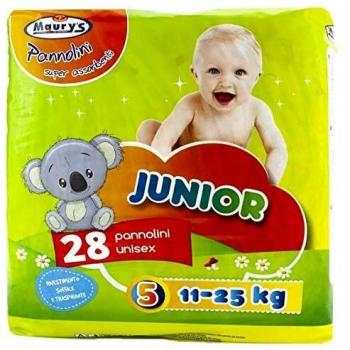 Ipoallergenici Maury Pannolini Junior 11‑25 kg 28pz