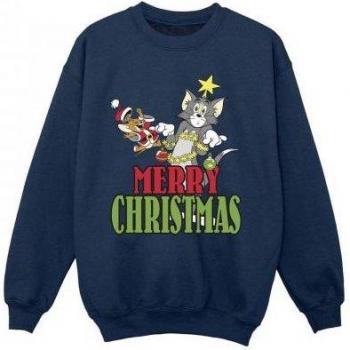Sweatshirt Noël Tom et Jerry pour filles
