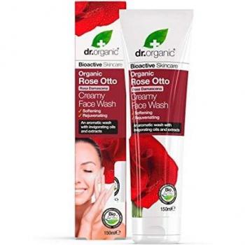 Dr.Organic-Crema Limpiadora Dr.Organic Rose Otto 150 ml