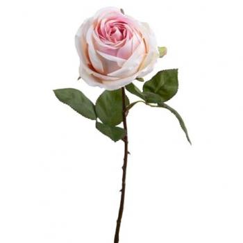 Set di 6 Rose Artificiali Singole Alte 67 cm