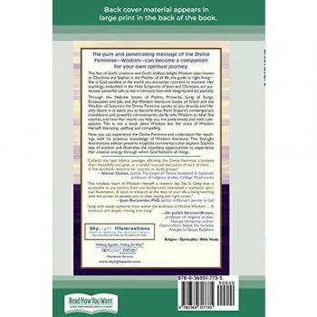 The Divine Feminine in Biblical Wisdom: Selections Annotated & Explained (16pt Large Print Edition)