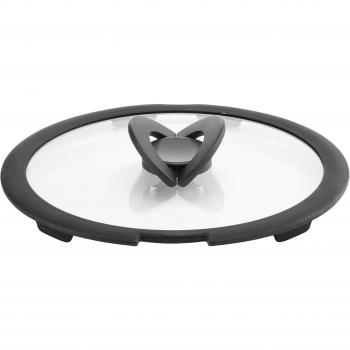 Coperchio Lagostina 010244060122 INGENIO Trasparente e Grigio Traspare