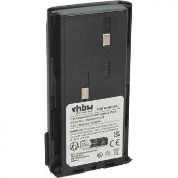 Alimentation VHbw 7,2 V – compatible Kenwood TK‑2100/2102/270G