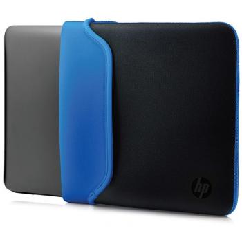 HP 15,6 Zoll Neopren Schutzhülle Schwarz/Blau (V5C31AA)