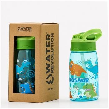 Botella de Agua Infantil Tritán 500 ml “Revolución Dináster”