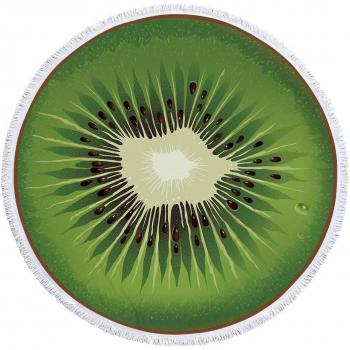 Sommer Pitaya Wassermelone Mikrofaser Badetuch rund