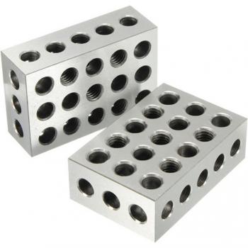 Ensemble de blocs de serrage 23 trous 25x50x75mm