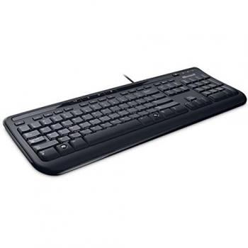 Drátová Klávesnice Microsoft 600 CZ/SK, USB, černá