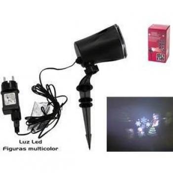 Proyector LED con Proyecciones Navideñas 10,5 cm