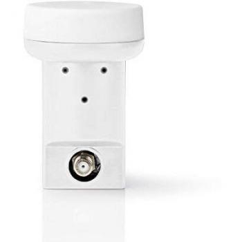 LNB Individuel 1x Connecteur F 0.90 DB 53-65 DB Blanc