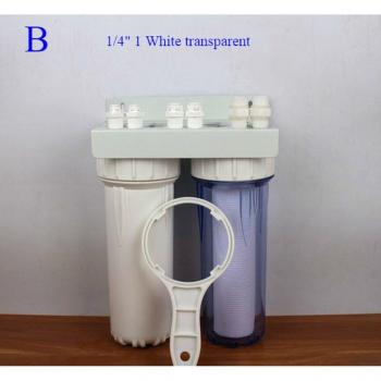 4 Krug‑Sedimentfilter 1 L – ¼‑Zoll Vorfilter für Trinkwasserspender