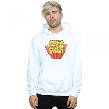 White Scooby-Doo XL Where Are You? Hoodie