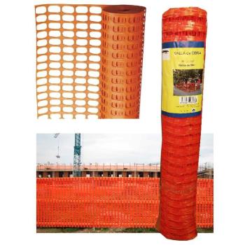Tissu signalétique orange renforcé 80 g/m2 1 m x 50 m