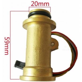 G1/2 Hall Pulse Flow Sensor for Water Heaters, 0.3-10L/min, 2.0MPa, DC3-24V