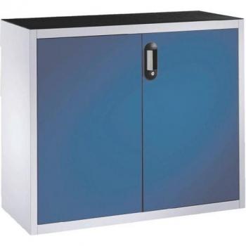 C+P Acurado Werkzeugschrank 120x40x100 cm lichtgrau/enzianblau