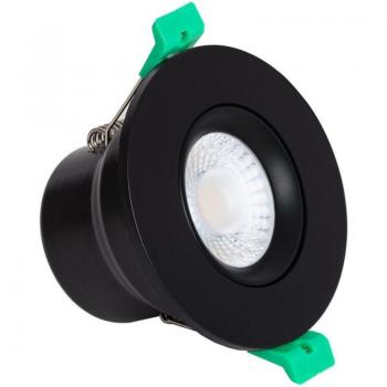 Downlight Efectoled Nero Orientabile