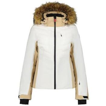 Guarda Fronte Giacca IcePeak Electra Beige White Donna 38