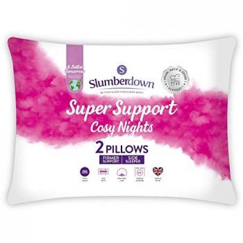 Firm Support Side Sleeper Pillows, 2 Pack