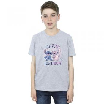T-shirt gris pour enfant Lilo & Stitch
