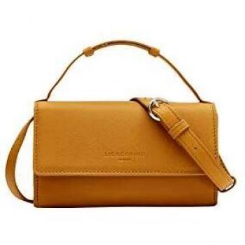 Liebeskind Berlin Basic Crossbody Umhängetasche, Extra Small, inca gold metallic