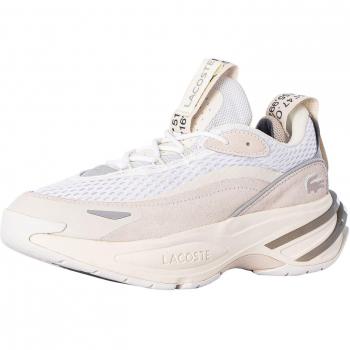 Lacoste 123 1 SMA Trainer – White/White – Male Size 7 UK