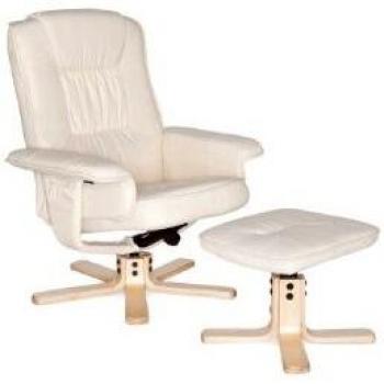 X-XL 110 kg Relaxsessel mit Fußauflage