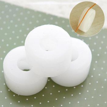 4Pcs White Yarn Wax for Cotton/Silk Threading