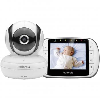 Motorola Baby MBP 36SC – Babyphone 3,5 avec vision nocturne et détection thermique