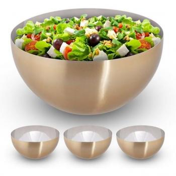 Set di Portate 4x – Moderno Oro Argento