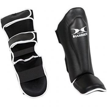 Hammer Schienbeinschutz Fight, Schwarz/Weiß, 1, 87016