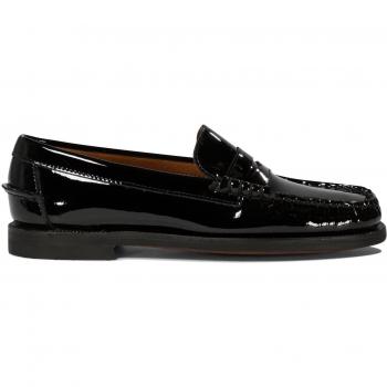 Sebago Women's Black Patent Leather Loafers