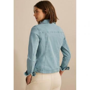 Veste en denim vert pour femme de la marque Cecil Taille S