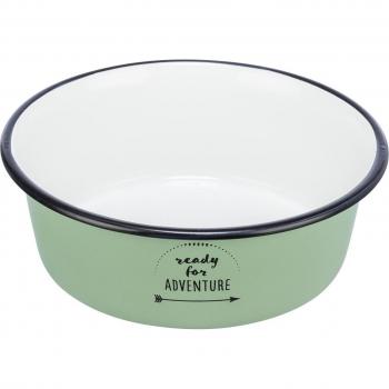 Comedero Trixie de Emaille y Acero Inoxidable 0,3 L