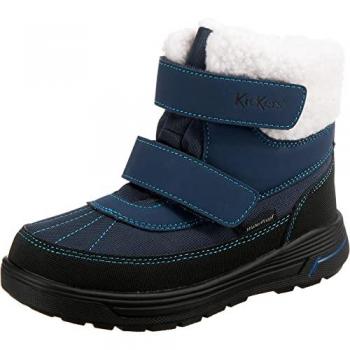 Kickers Boot Bleu Synthétique 32