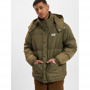Fila Winterjacke Herren A-Linie Grün M