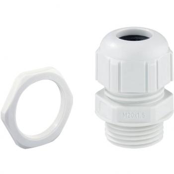 Spelsberg Shockproof Cable Gland M32 with Strain Relief, Light Grey