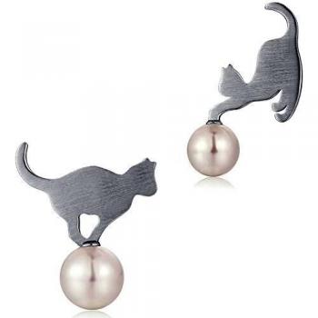 Orecchini Miaofu: Gatto Luna