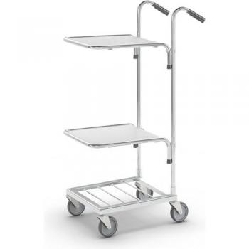 Kongamek 122306 Carrello per Piccoli Trasporti 2 con Ripiani