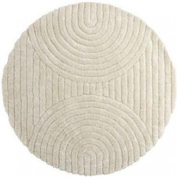 Tapis Niklas Ø200cm Couleur Blanche