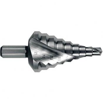 Broca escalonada HSS Ruko agujeros directos DIN/EN 50262